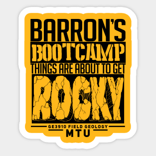 Barron's Bootcamp Sticker